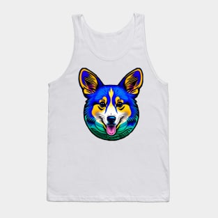 Corgi Blues Tank Top